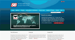 Desktop Screenshot of en.brandteknik.dk